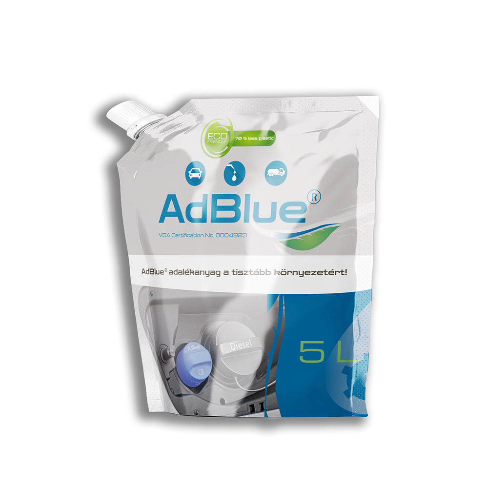 Doypack 5 l kiszerelés